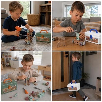 Mini Craftsman Construction and Play Set