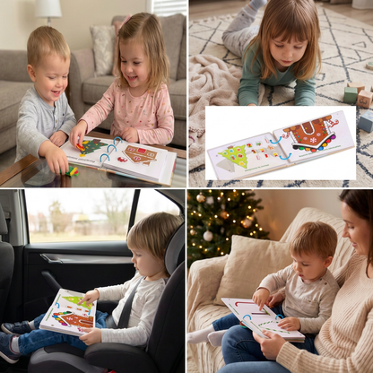 Montessori Christmas Busy Book