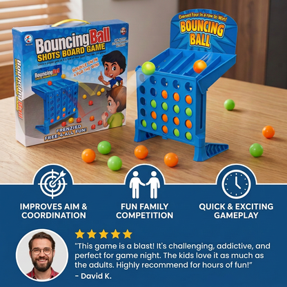 Four in a Row Target Shooting Game