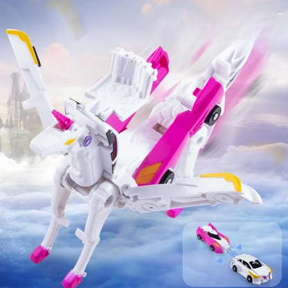unicorn transforming cars