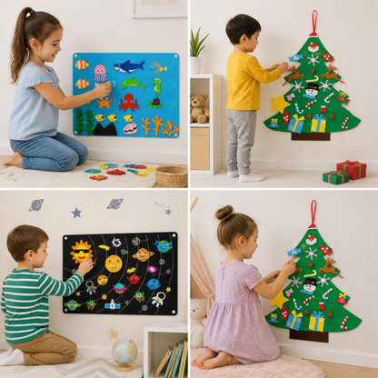 FeltFun - Interactive Fantasy Playground