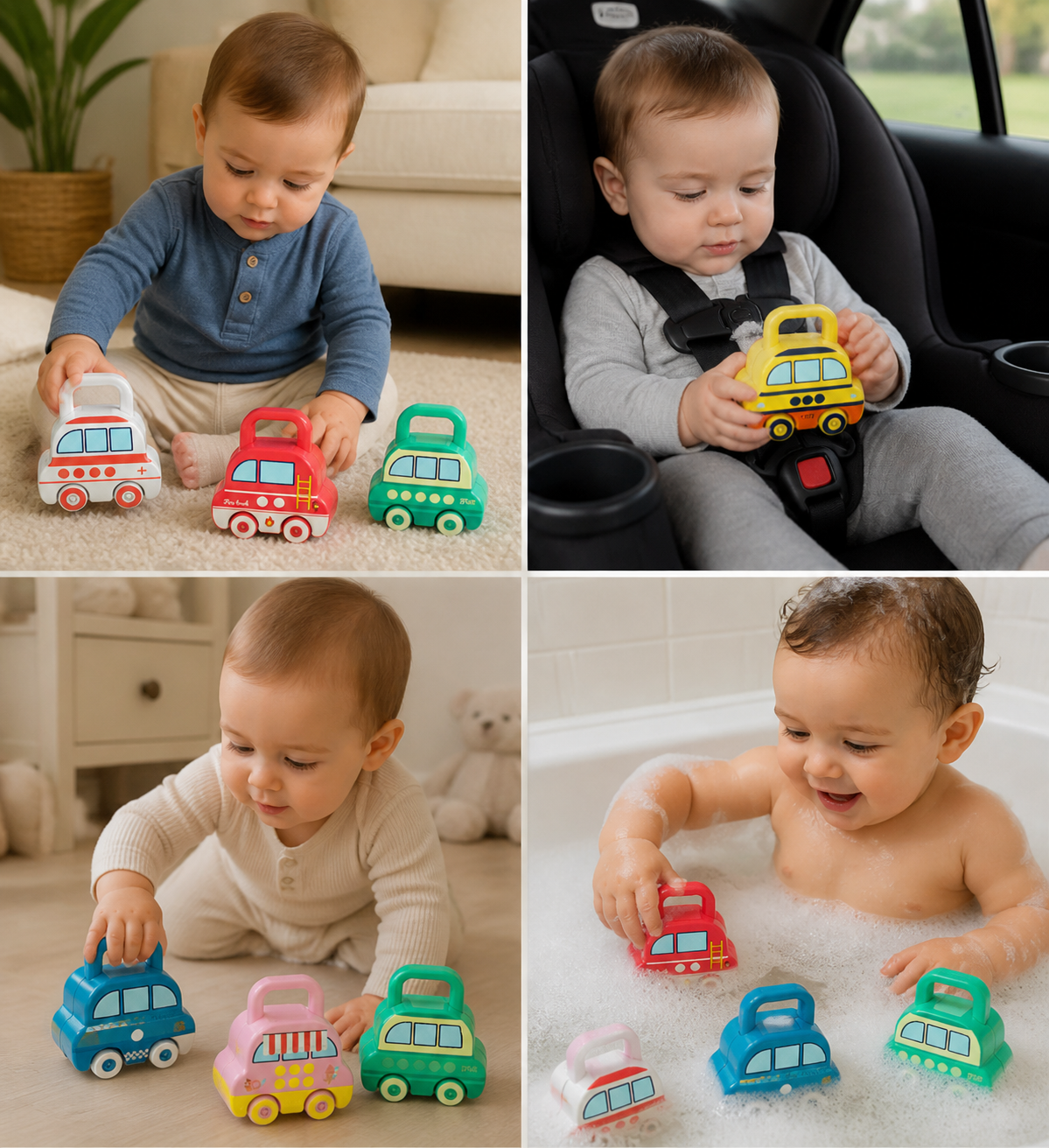 InteractiveLocks - Montessori Learning Toy with Interactive Locks
