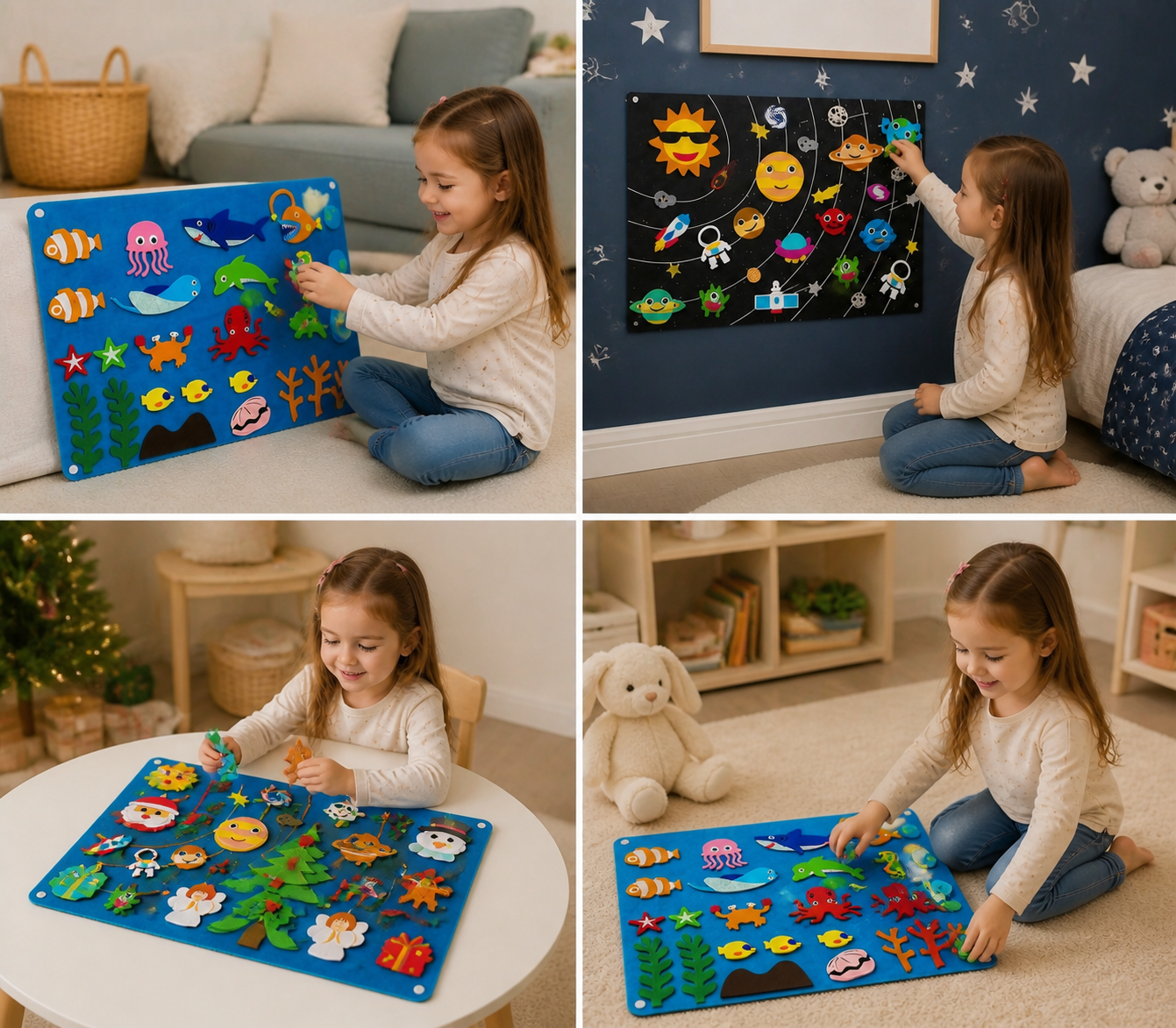 FeltFun - Interactive Fantasy Playground