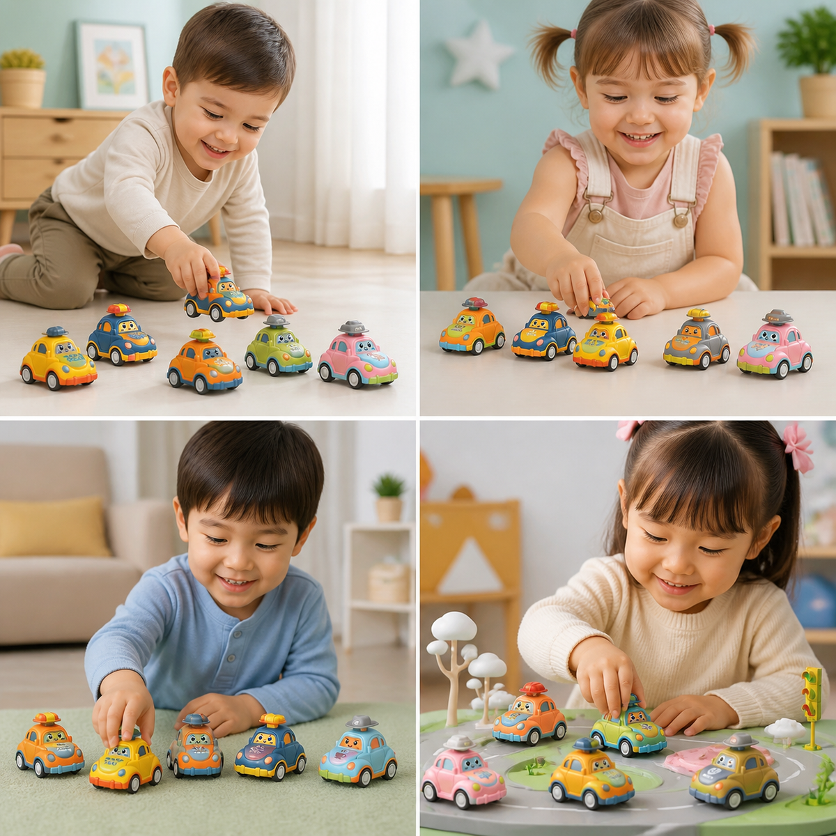 Little Adventure Cars - Press and Drive