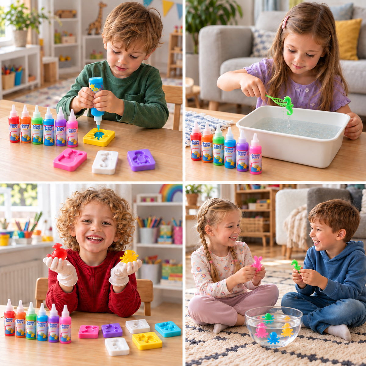 DIY Water Jelly Kit with Gels & Molds