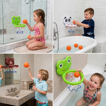 Basketball Hoop Bath Toy for Kids