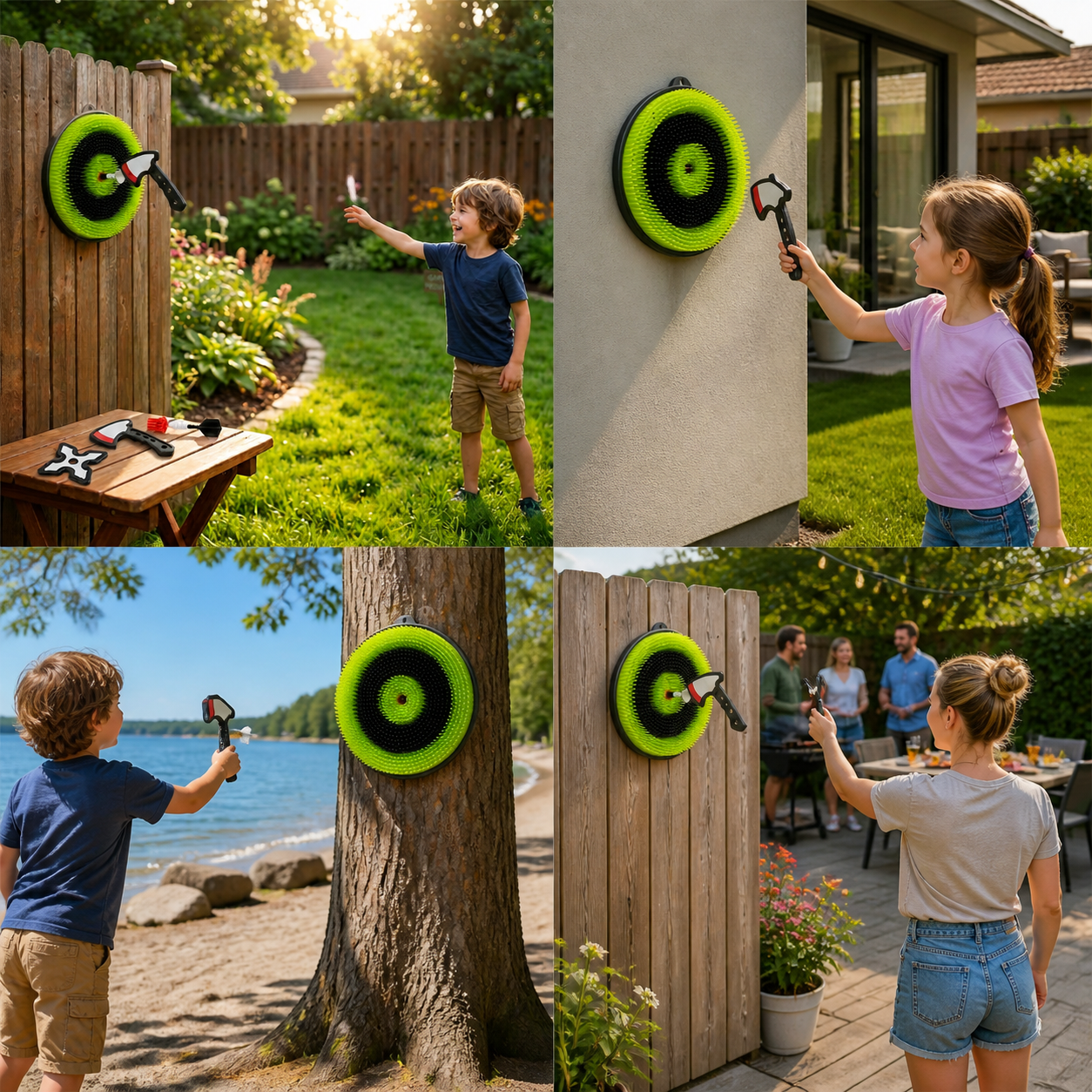 Backyard Axe Throwing Game
