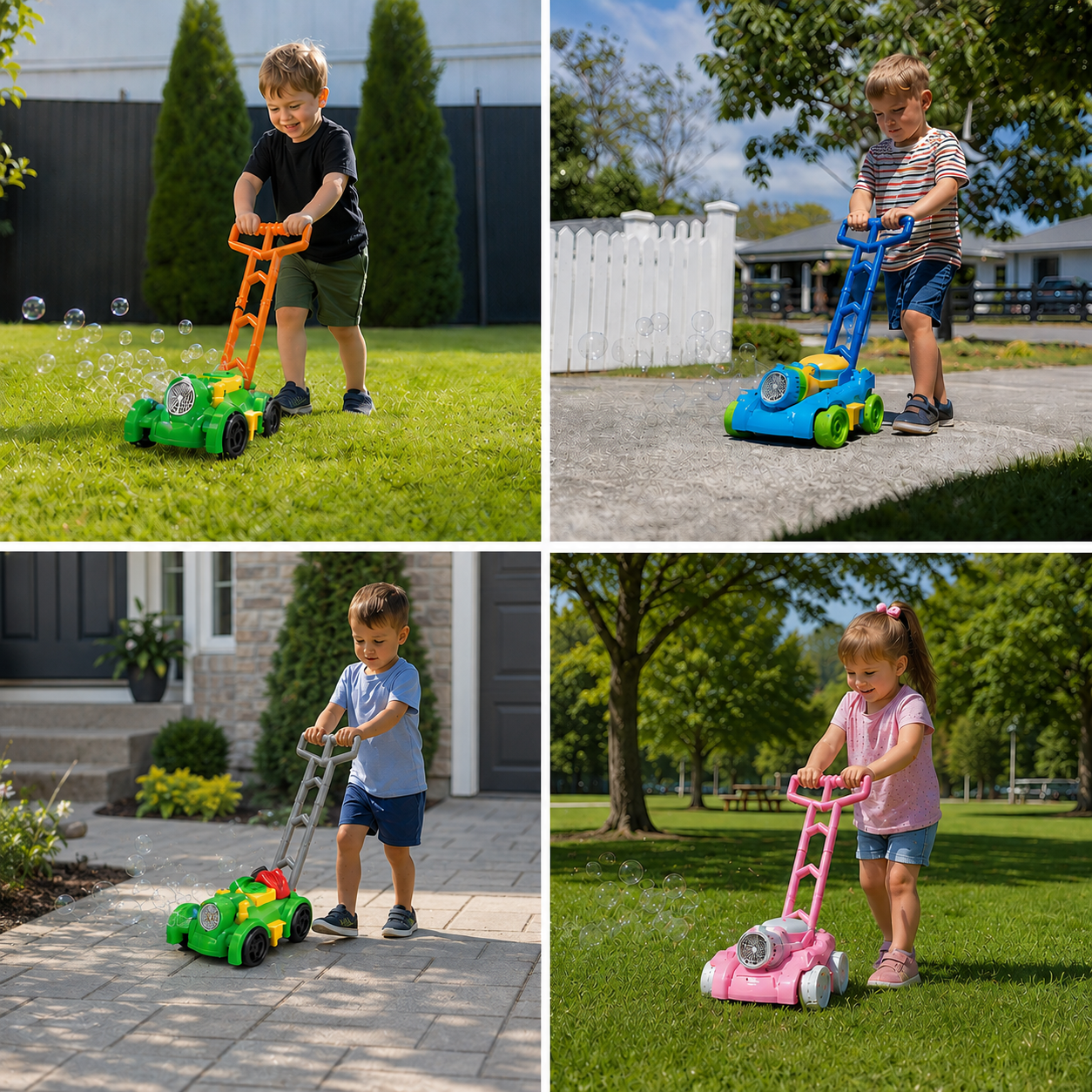 Bubble Lawn Mower Toy