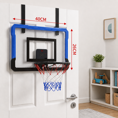 Mini Basketball Hoop for Kids – Wall & Door Mount Set
