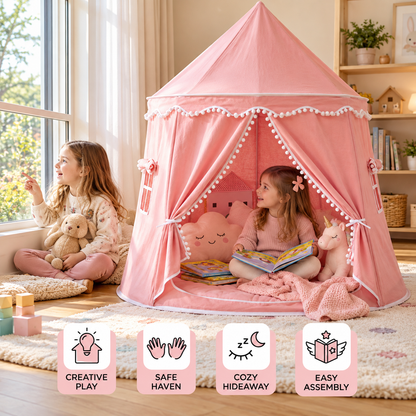 Cozy Kids Play Tent – A Charming Hideaway for Reading & Play
