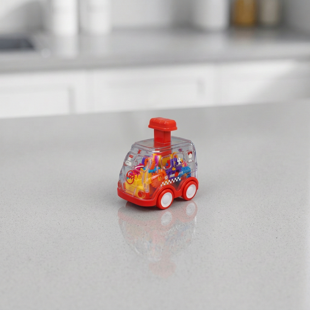 Push & Drive Colourful Gear Cars