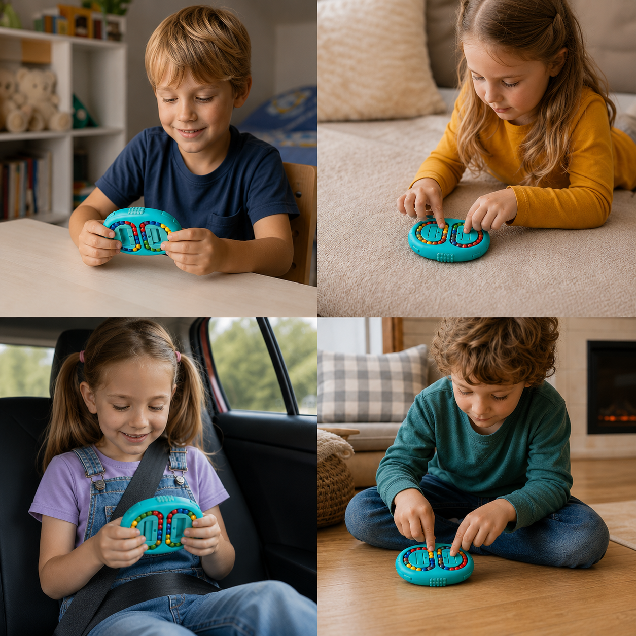 Two-sided Colour Ball Logic Game
