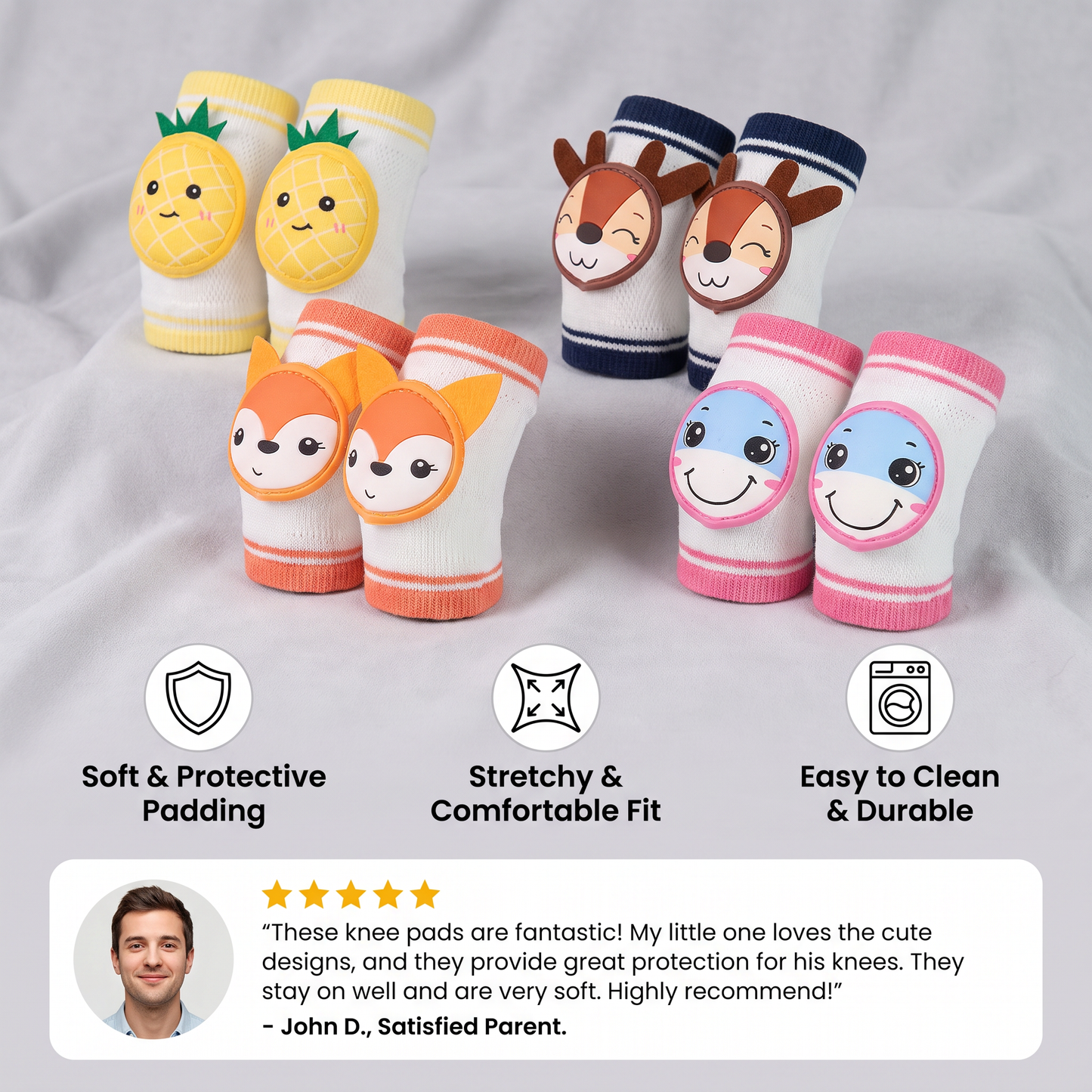 Cute knee pads for toddlers