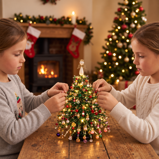 DIY Crystal Beaded Christmas Tree Craft Kit