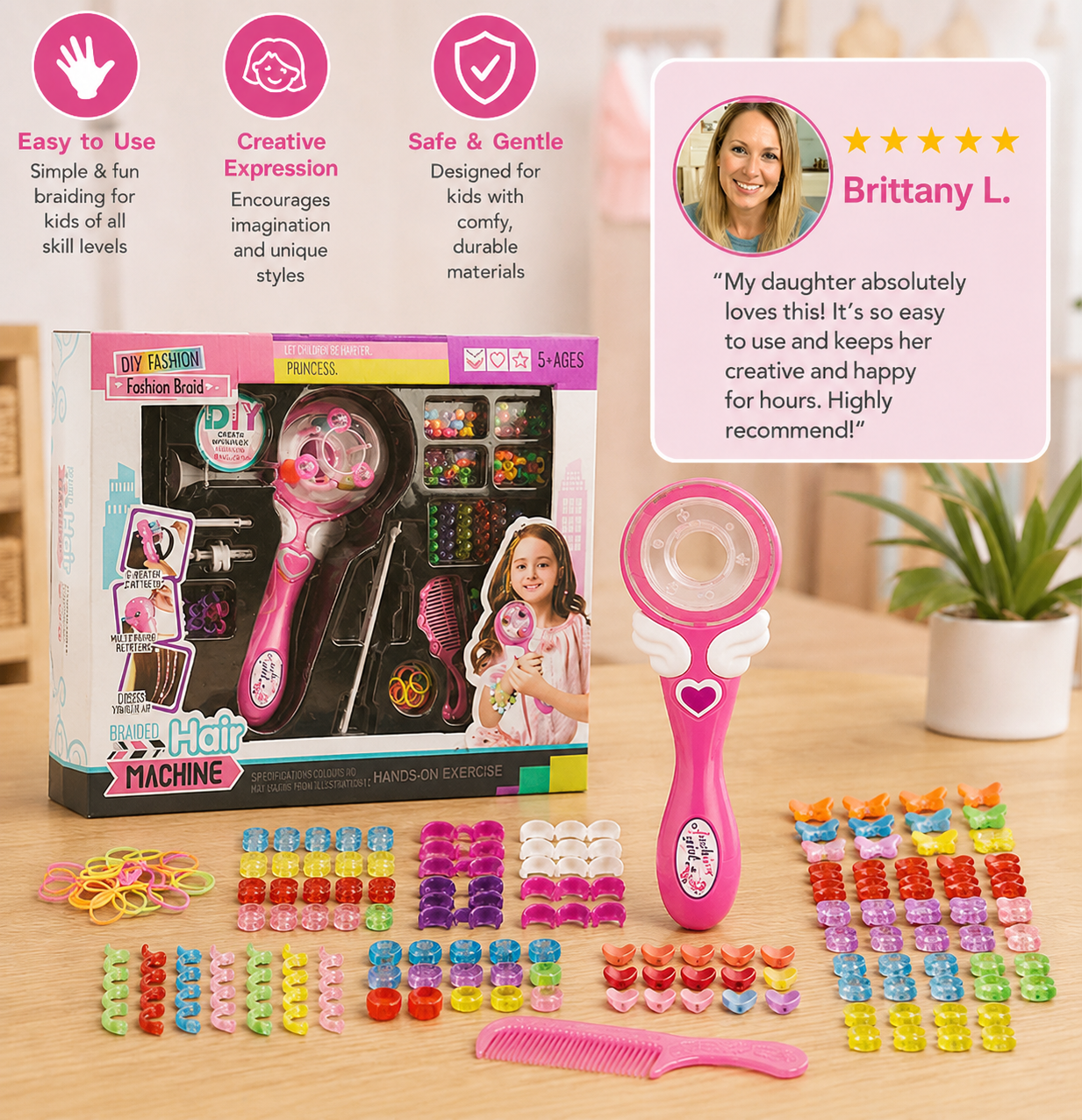BraidMaster - Create the Most Beautiful Braids Quickly & Easily! - Hair Braider