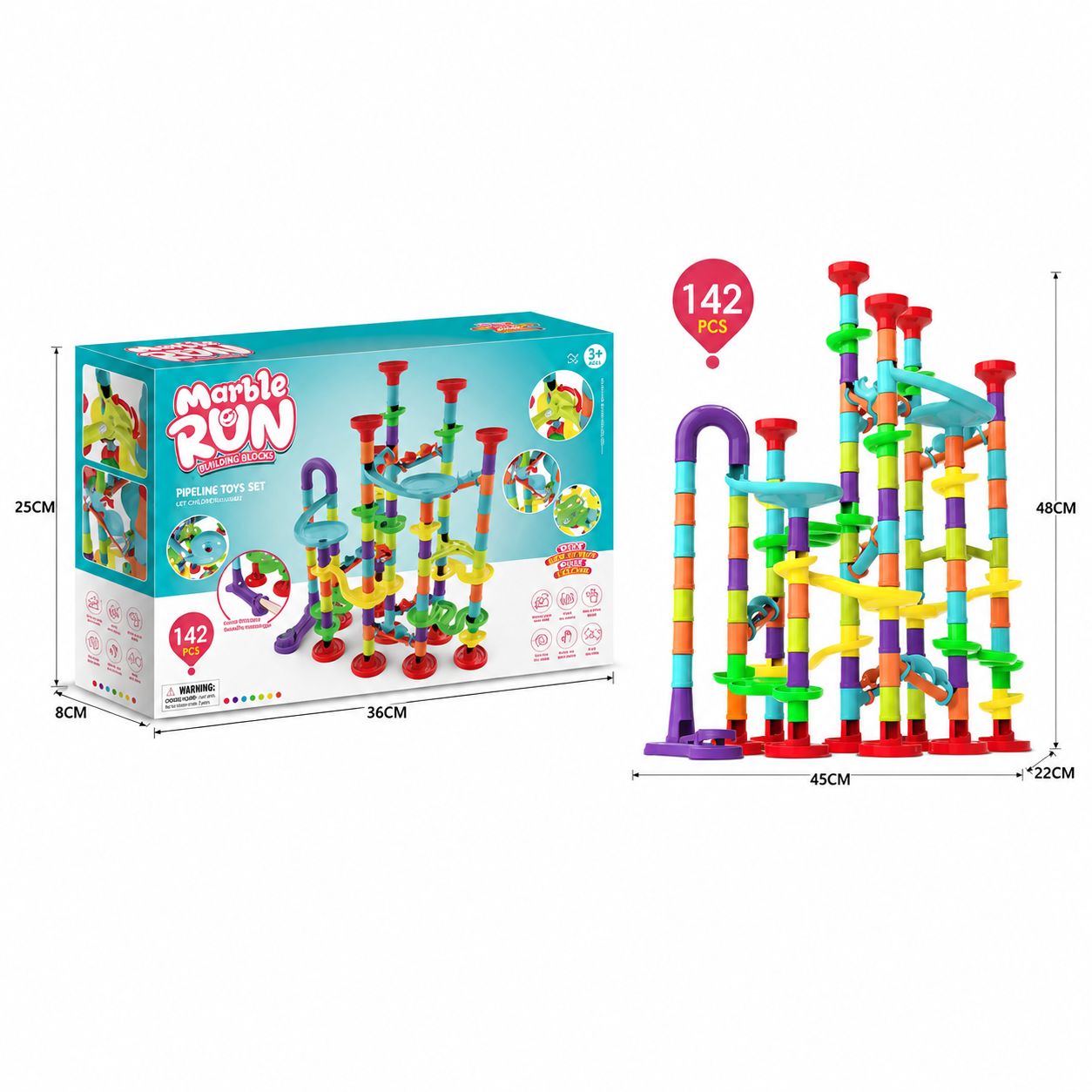 Marble Run Block Fun