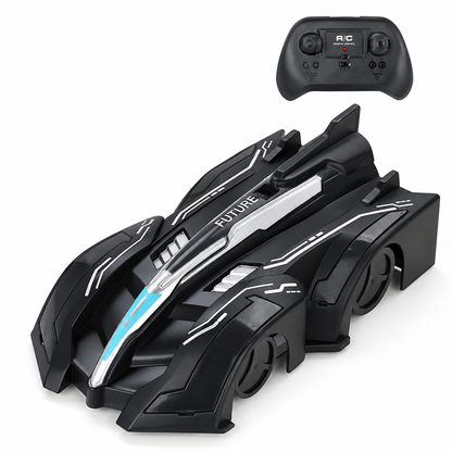 Remote Control Wall-Climbing Car with LED Lights