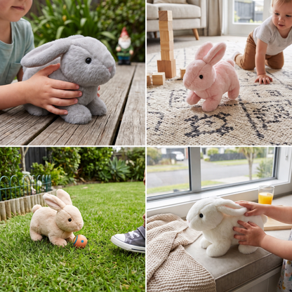 Bouncing Plush Bunny Toy