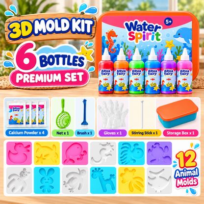 DIY Water Jelly Kit with Gels & Molds