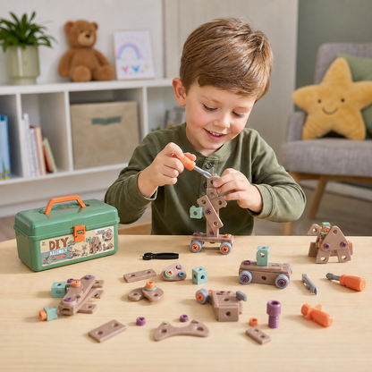 Mini Craftsman Construction and Play Set