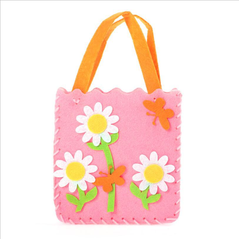 DIY Cute Felt Handbag Sewing Craft Kit for Kids