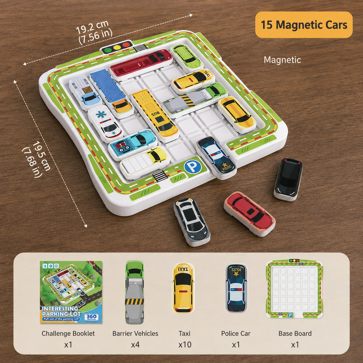 Logical Thinking Exercise Parking Maze Game Toy