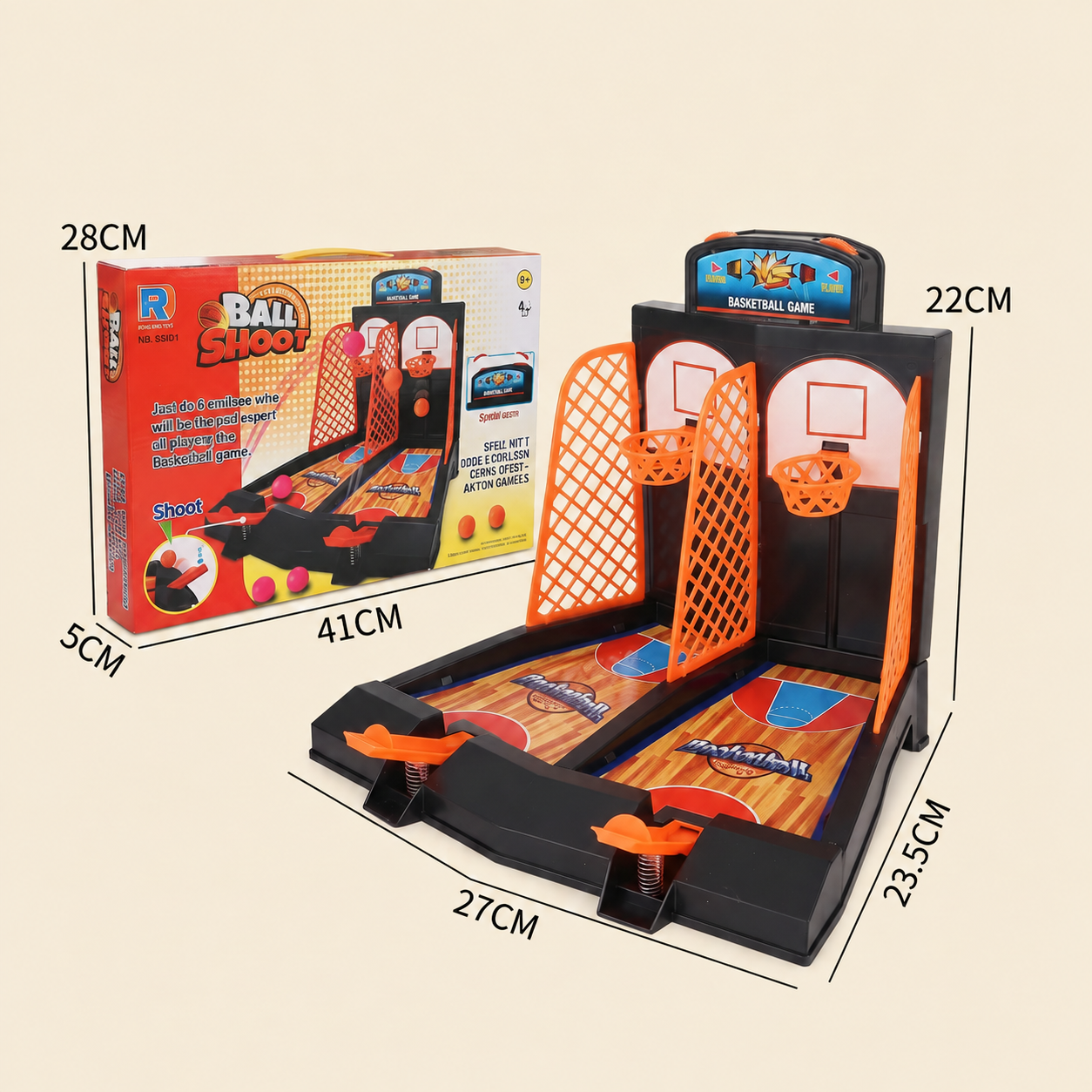 2-Player Basketball Shootout Game