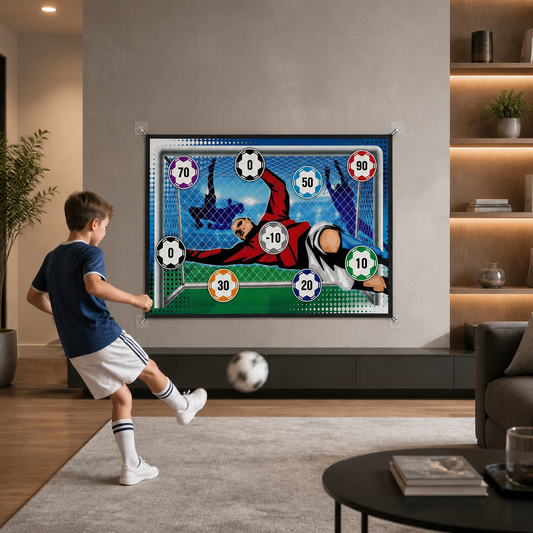 Sticky Soccer Target Wall – Indoor & Outdoor Training &  Play Set