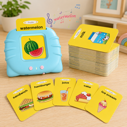 Talking English Flash Cards – Interactive Learning Game for Kids