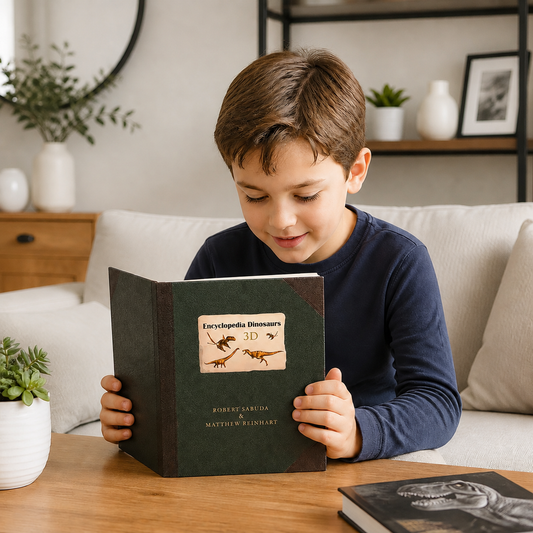 Interactive 3D Pop-Up Dinosaur Encyclopedia