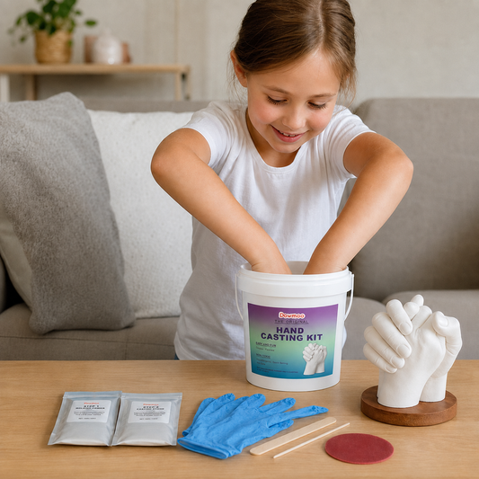 3D Hand Casting Kit for Families & Couples – Family Keepsake Set