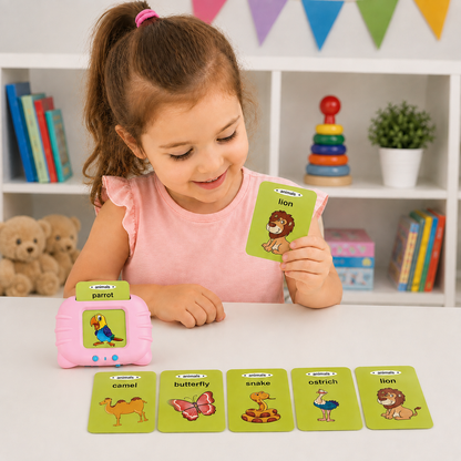 Talking English Flash Cards – Interactive Learning Game for Kids