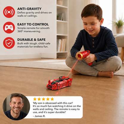 Anti-gravity Remote Control laser car