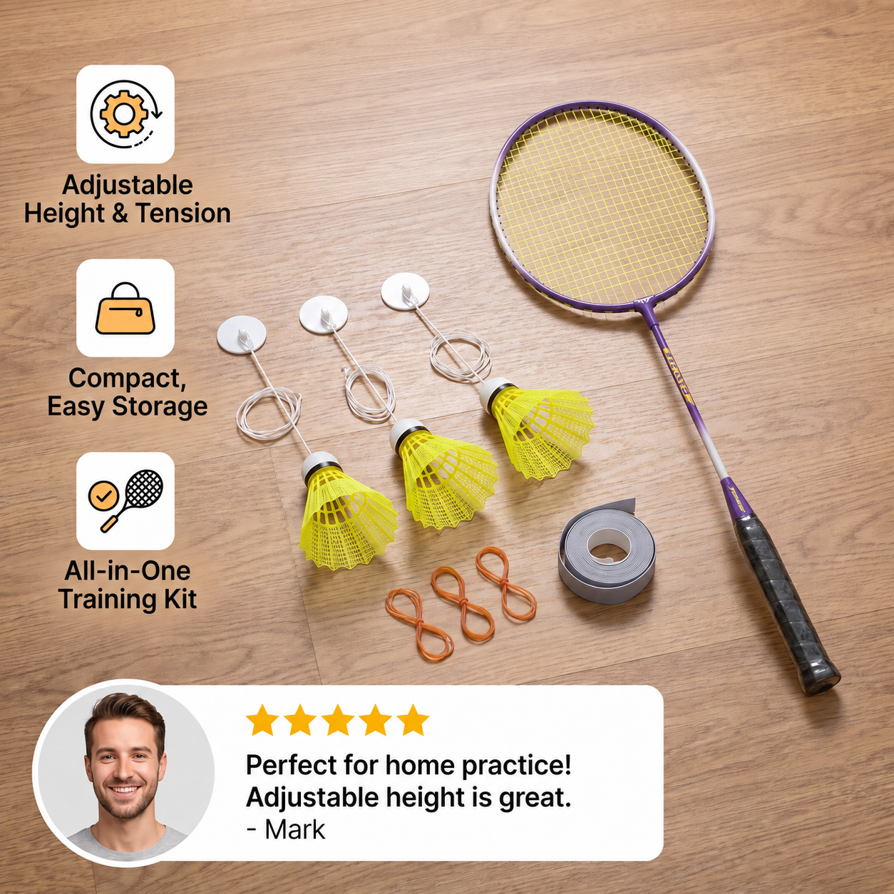 Indoor Badminton Set