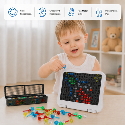 3D Pixel Painting Set for Kids