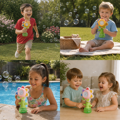 Head Shaking Bubble Flower Kids Toy