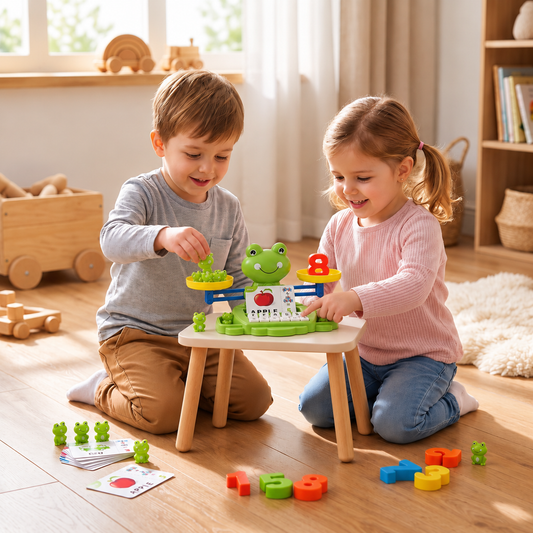 Fun & Educational Frog Balance Math Toy