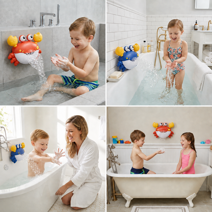 Bubble Fun Crab Bath Toy