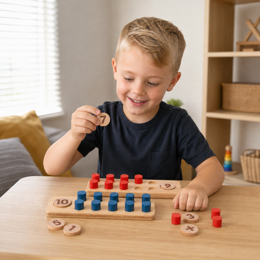 Learning to Count Made Easy - Wooden Toy