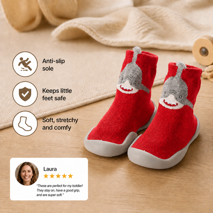 Anti-Slip Shoe Socks (Animal Design)