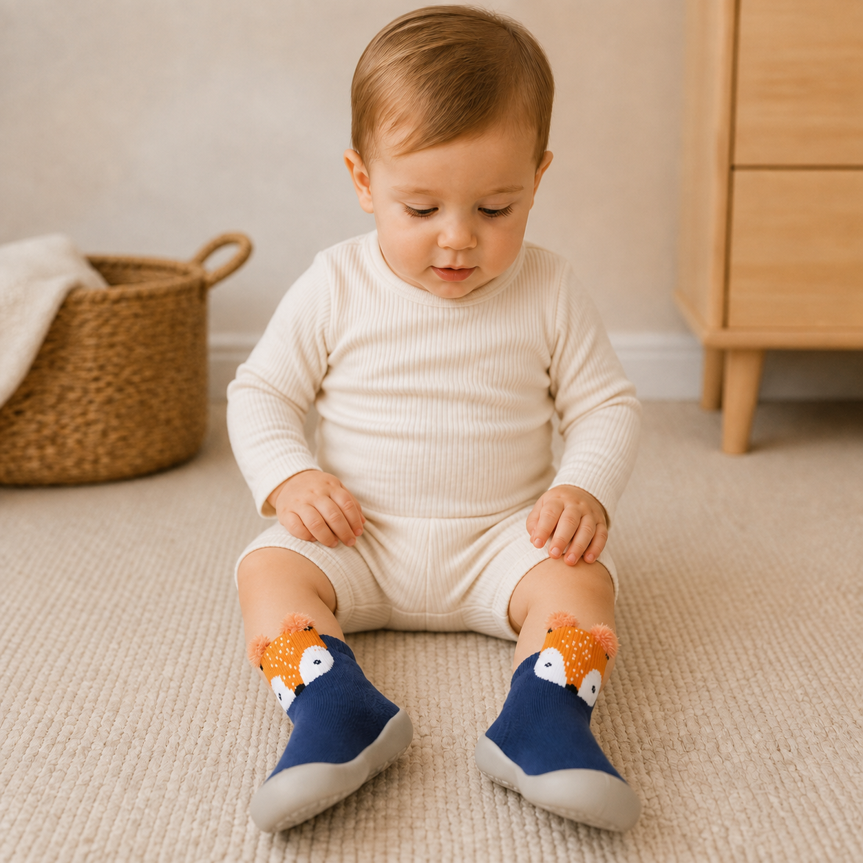 Anti-Slip Shoe Socks (Animal Design)