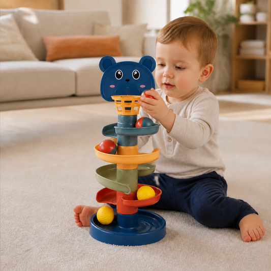 Montessori Ball Tower for Kids