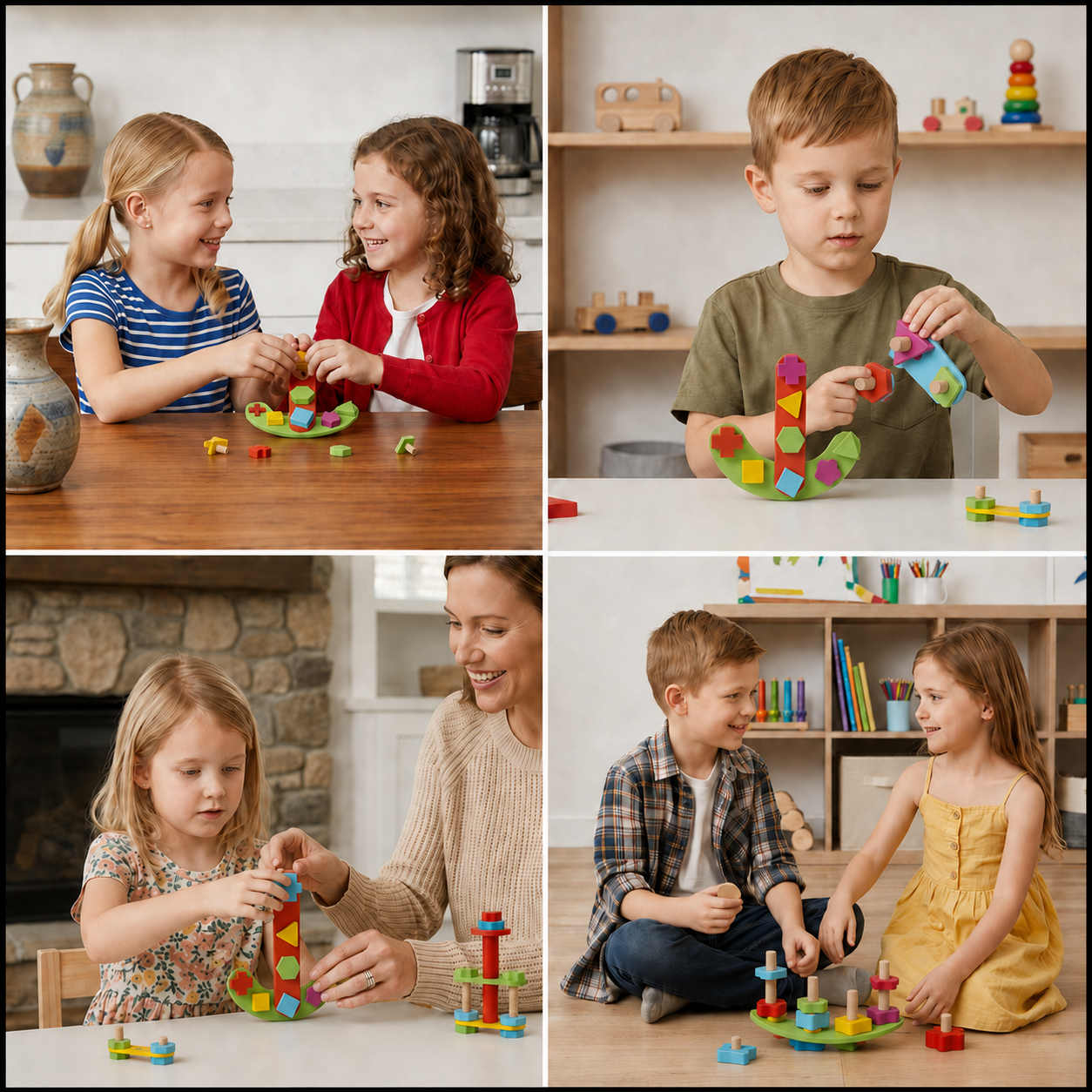 Montessori Screws and Bolts Wooden Toy
