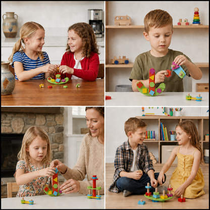 Montessori Screws and Bolts Wooden Toy