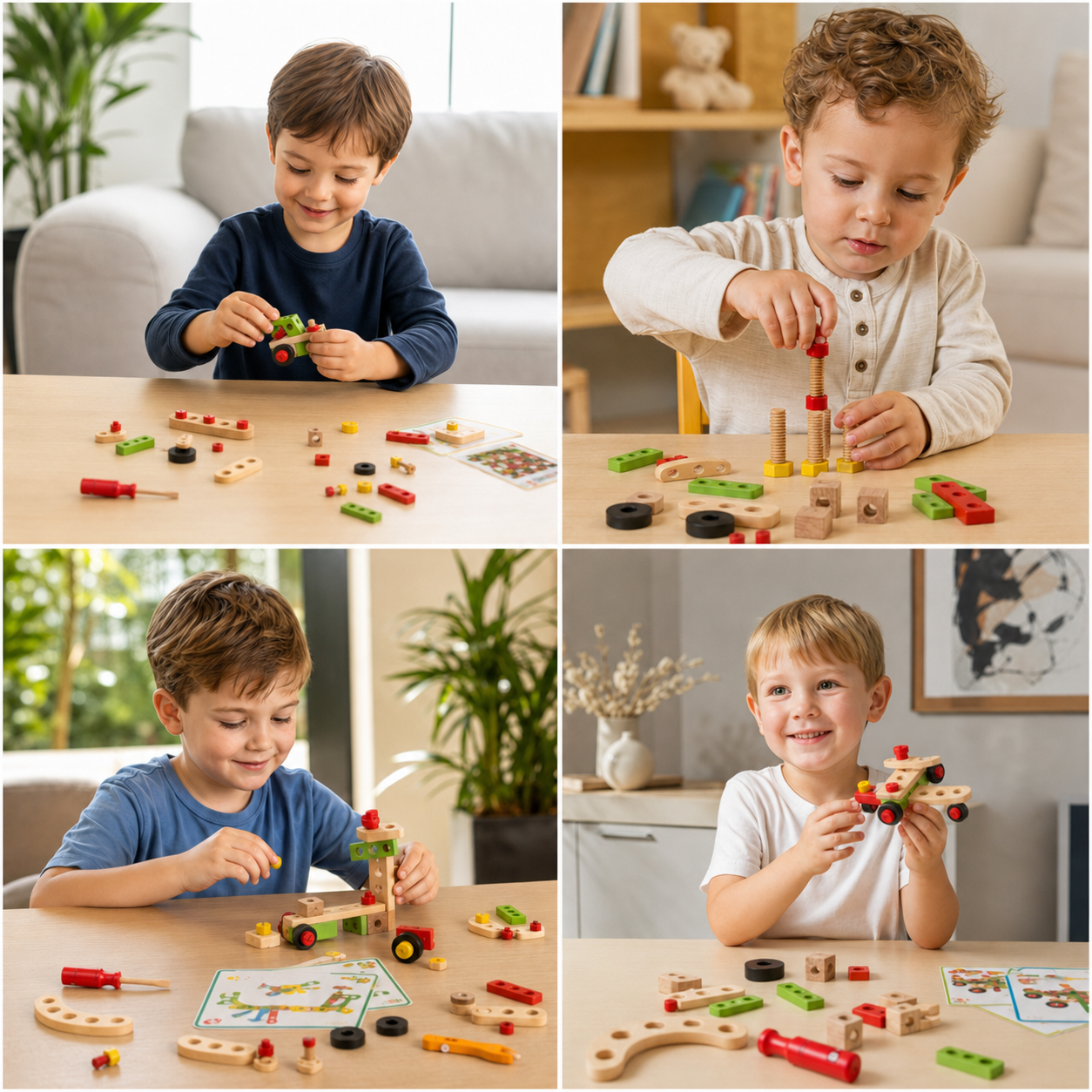 WoodCraft - Learning Set for Kids