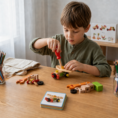 WoodCraft - Learning Set for Kids