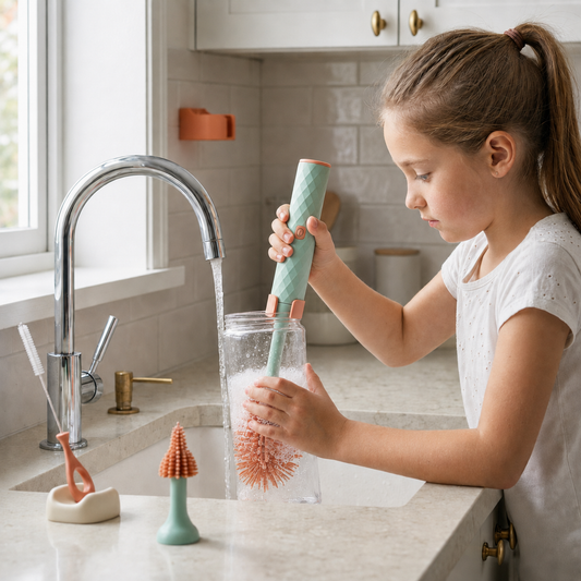 BottleClean - Electric Baby Bottle Cleaner Set