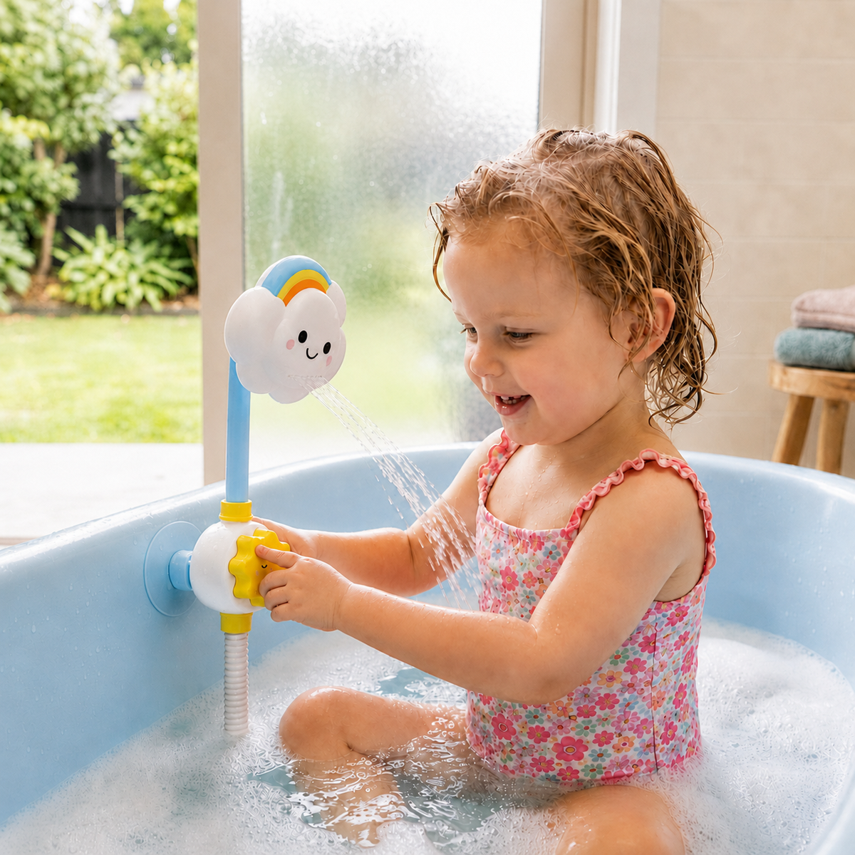Baby Bath Toy Cloud Shower Head