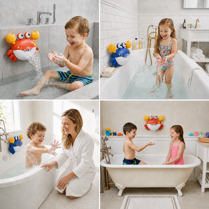 Bubble Fun Crab Bath Toy