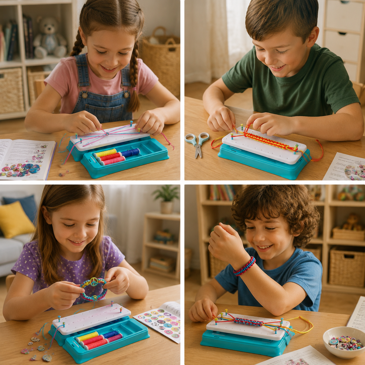 DIY Braiding Bracelet Kit
